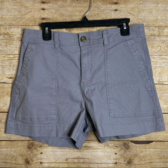 A NEW DAY HIGH RISE STRETCH UTILITY ESSENTIAL EVERYDAY SHORTS SIZE 12 NWOT - Picture 1 of 4